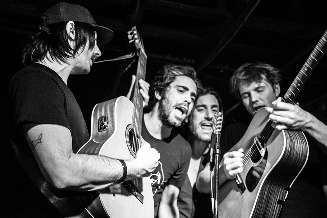 Misha Stein, Patrick Watson, Robbie Kuster, and Joe Grass. Credit: Erin Fowler