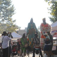 Goombay Stilt Walkers. Credit: Go Diva Photography