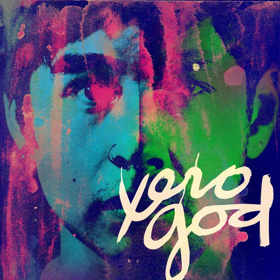 Xero God album cover: Design: Kent Hernandez. Logo: Mariano Oreamuno.