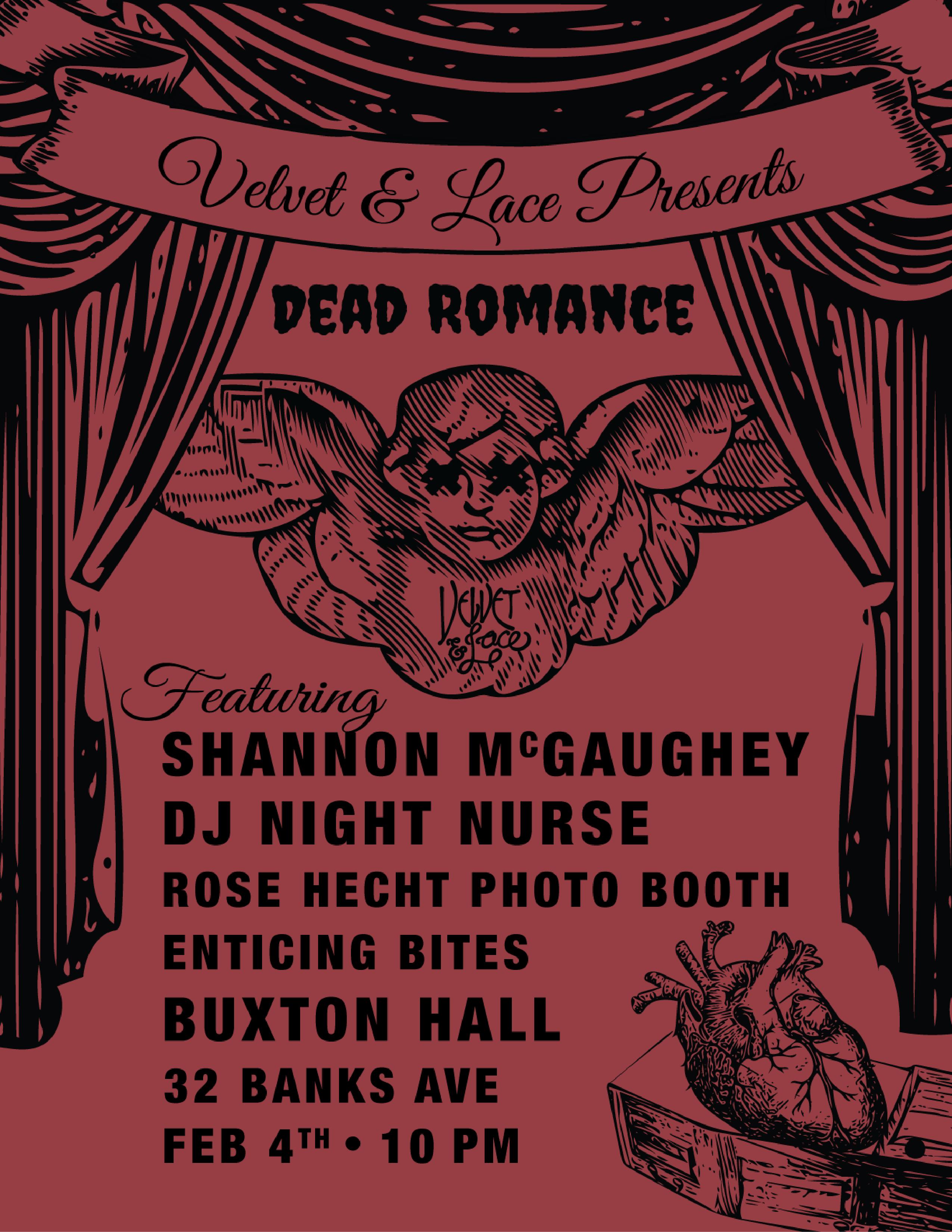 Velvet & Lace February Flyer