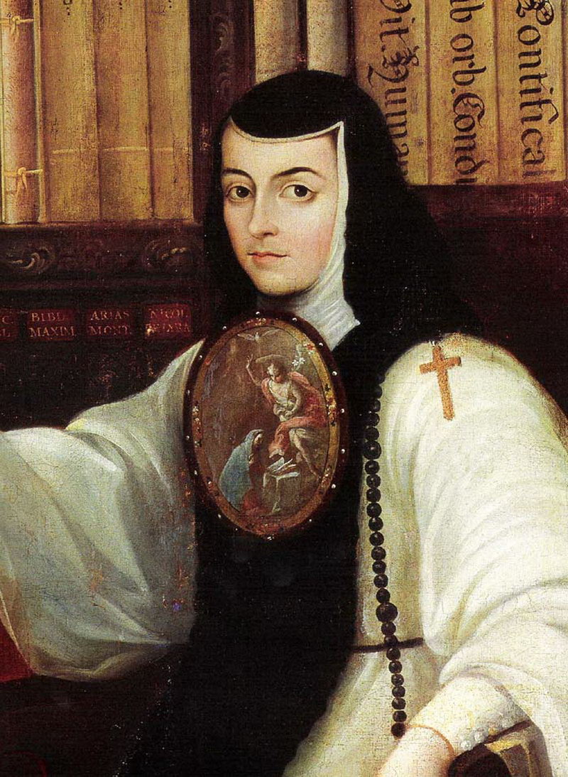 Sor Juana Ines de la Cruz by Miguel Cabrera