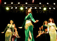 Raqs Sapphire, Studio Zahiya Intermediate student bellydance troupe member, Ramie Smith Thorstad 