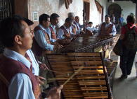 Tocadores de Marimba; Antigua, Guatemala. Source: Alfredobi, Wikimedia Commons